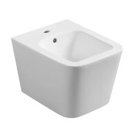 Bidet Kielle Arkas I závěsný, s přepadem, s otvorem pro baterii, bílá, 30311000