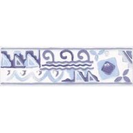 Listela Rako Lucie vícebarevná mat 6x20 WLAED114