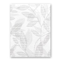 Dekor Rako Remix bílá struktura mat 25x33 WITKB090