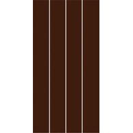 Dekor Rako Concept Plus hnědá lesk 20x40 WIFMB009