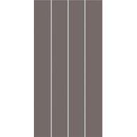 Dekor Rako Concept Plus tmavě šedá lesk 20x40 WIFMB011