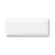 Dekor Rako Concept Plus bílá struktura mat 10x25 WARGT104