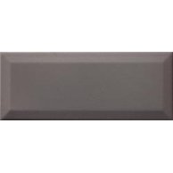 Dekor Rako Concept Plus tmavě šedá struktura mat 10x25 WARGT111