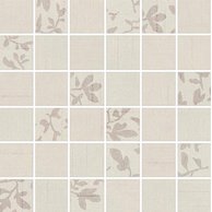 Mozaika Rako Textile slonová kost mat rektifikovaná 30x30 WDM05101