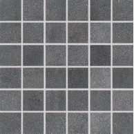Mozaika Rako Form tmavě šedá mat rektifikovaná 30x30 DDM05697