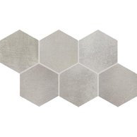 Dekor Rako Via šedá struktura mat rektifikovaný 21x37 DDVT8711