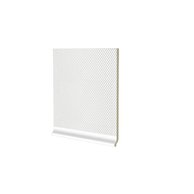 Sokl s požlábkem Rako Color Two bílá struktura mat 20x20 GST1K023