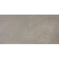 Schodovka Rako Extra hnědošedá struktura mat rektifikovaná 40x80 DCP84721