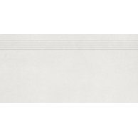 Schodovka Rako Extra bílá struktura mat rektifikovaná 40x80 DCP84722