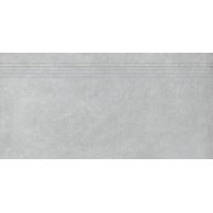 Schodovka Rako Extra světle šedá struktura mat rektifikovaná 40x80 DCP84723