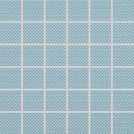 Mozaika Rako Color Two světle modrá struktura mat rektifikovaná 30x30 GRS05603