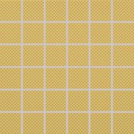 Mozaika Rako Color Two tmavě žlutá struktura mat 30x30 GRS05642