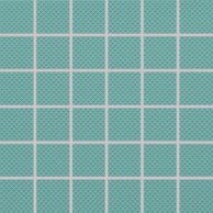 Mozaika Rako Color Two tyrkysová struktura mat rektifikovaná 30x30 GRS05667