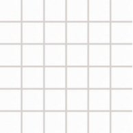 Mozaika Rako Extra bílošedá mat rektifikovaná 30x30 WDM05722