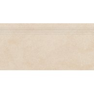 Schodovka Rako Kaamos béžová mat rektifikovaná 40x80 DCP84586
