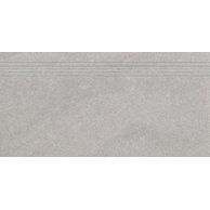 Schodovka Rako Kaamos šedá mat rektifikovaná 40x80 DCP84587