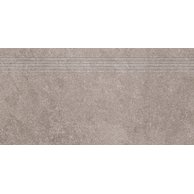 Schodovka Rako Kaamos béžovošedá mat rektifikovaná 40x80 DCP84589