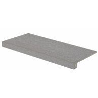 Tvarovka schodová Rako Block tmavě šedá mat rektifikovaná 40x80 DCF84782