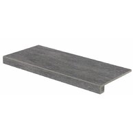 Tvarovka schodová Rako Kaamos černá mat rektifikovaná 40x80 DCF84588