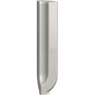 Sokl s požlábkem vnitřní roh Rako Taurus Granit světle šedá mat 2x8 TSIRH078