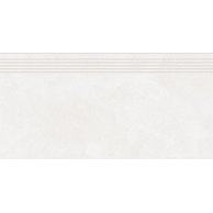 Schodovka Rako Betonico bílošedá mat rektifikovaná 40x80 DCP84790