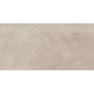 Schodovka Rako Betonico tmavě béžová mat rektifikovaná 40x80 DCP84794