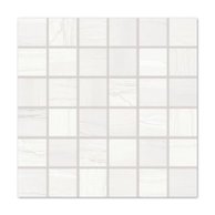 Mozaika Rako Boa bílá mat rektifikovaná 30x30 WDM05525