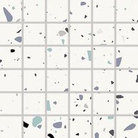 Mozaika Rako Spectra vícebarevná mat rektifikovaná 30x30 WDM05548