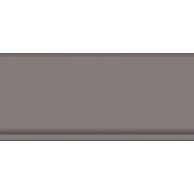 Sokl s požlábkem Rako Taurus Color šedá mat 8x20 TSPF6006