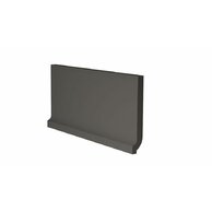 Sokl s požlábkem Rako Taurus Color tmavě šedá mat 8x20 TSPF6007