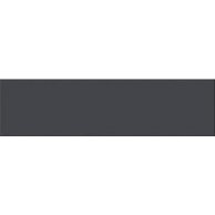 Sokl s požlábkem Rako Taurus Color černá mat 8x30 TSPKF019