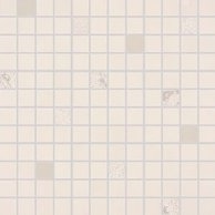 Mozaika Rako Up světle béžová lesk rektifikovaná 30x30 WDM0U508