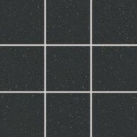 Dlažba Rako Compila hnědočerná mat rektifikovaná 10x10 DAK11871