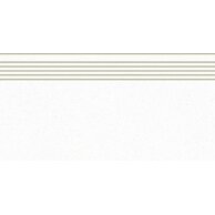 Schodovka Rako Compila bílošedá mat rektifikovaná 30x60 DCPSR864