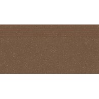 Schodovka Rako Compila hnědočervená mat rektifikovaná 30x60 DCPSR869