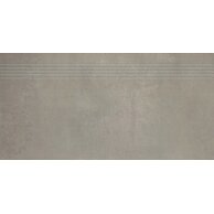 Schodovka Rako Extra hnědošedá struktura mat rektifikovaná 30x60 DCPSR721