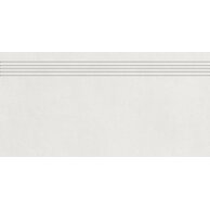 Schodovka Rako Extra bílá struktura mat rektifikovaná 30x60 DCPSR722