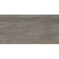 Schodovka Rako Quarzit hnědá mat rektifikovaná 30x60 DCPSR736