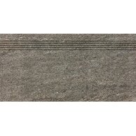 Schodovka Rako Quarzit hnědá struktura mat rektifikovaná 30x60 DCVSR736