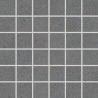 Mozaika Rako Block černá pololesk rektifikovaná 30x30 DDM05783