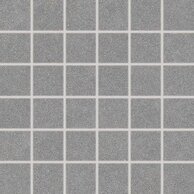 Mozaika Rako Block tmavě šedá pololesk rektifikovaná 30x30 DDM05782