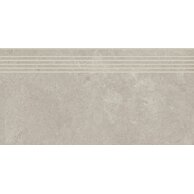 Schodovka Rako Limestone béžovošedá mat rektifikovaná 30x60 DCPSR802