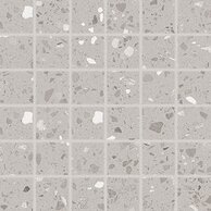 Mozaika Rako Porfido šedá pololesk rektifikovaná 30x30 DDM05811