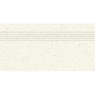 Schodovka Rako Taurus Granit bílá mat rektifikovaná 30x60 TCPSR060