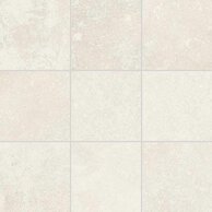 Dlažba Rako Dale bílošedá struktura mat rektifikovaná 9,8x9,8 DAR11878