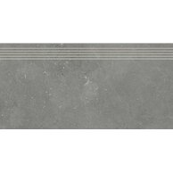 Schodovka Rako Fly tmavě šedá mat rektifikovaná 39,8x79,8 DCP84884