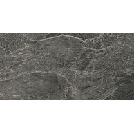 Dlažba Rako Core černá struktura mat rektifikovaná 29,8x59,8 DARSR875