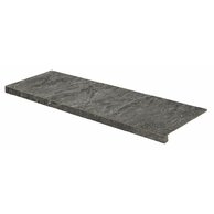 Tvarovka schodová Rako Core černá struktura mat rektifikovaná 29,8x119,8 DCFVD875