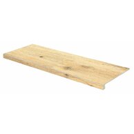 Tvarovka schodová Rako Pino béžová struktura mat rektifikovaná 29,8x119,8 DCFVD896