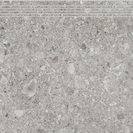 Schodovka Rako Rave šedá mat rektifikovaná 59,7x59,8 DCP62900